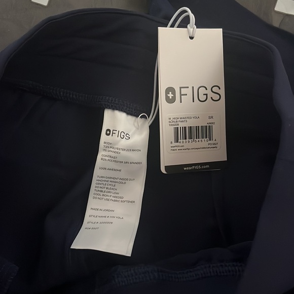 High-waisted Yola pants in Small Regular Navy - Picture 7 of 8